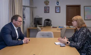 Сергей Климентьев и Любовь Таскаева обсудили поддержку военнослужащих и их семей