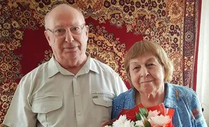 Бриллиантовую свадьбу отметили ветераны салехардского землячества в Тюмени Владимир и Елена Тихоновы