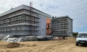 В Салехарде начали благоустраивать территорию новой школы