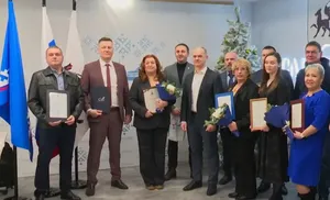 Торжественная церемония в Администрации Салехарда