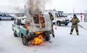В районе Салехарда прошли совместные учения оперативных служб по ликвидации последствий ДТП