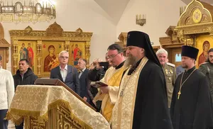 В Салехарде освятили нижний храм крупнейшего арктического храма России