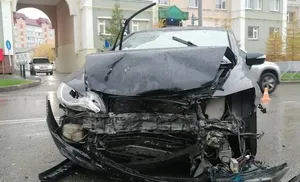 Опасный маневр не удался. ДТП в Салехарде