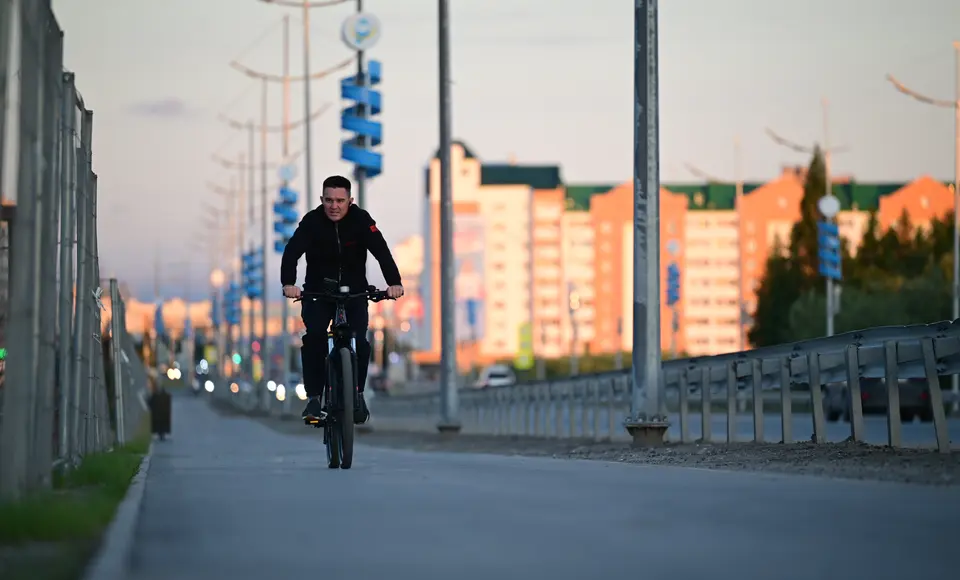 Честный маршрут: в Новом Уренгое построили две велодорожки