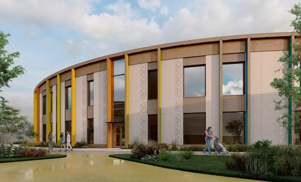 В Салехарде приступили к строительству нового детского сада с бассейном в микрорайоне Обдорский