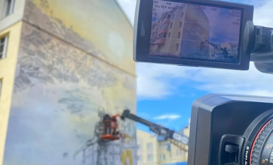 В этом году в Салехарде появилось 4 новых мурала