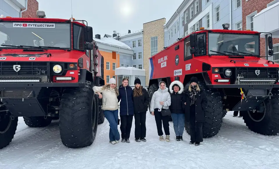 Волновахские школьники встретились с покорителем Севера в Салехарде