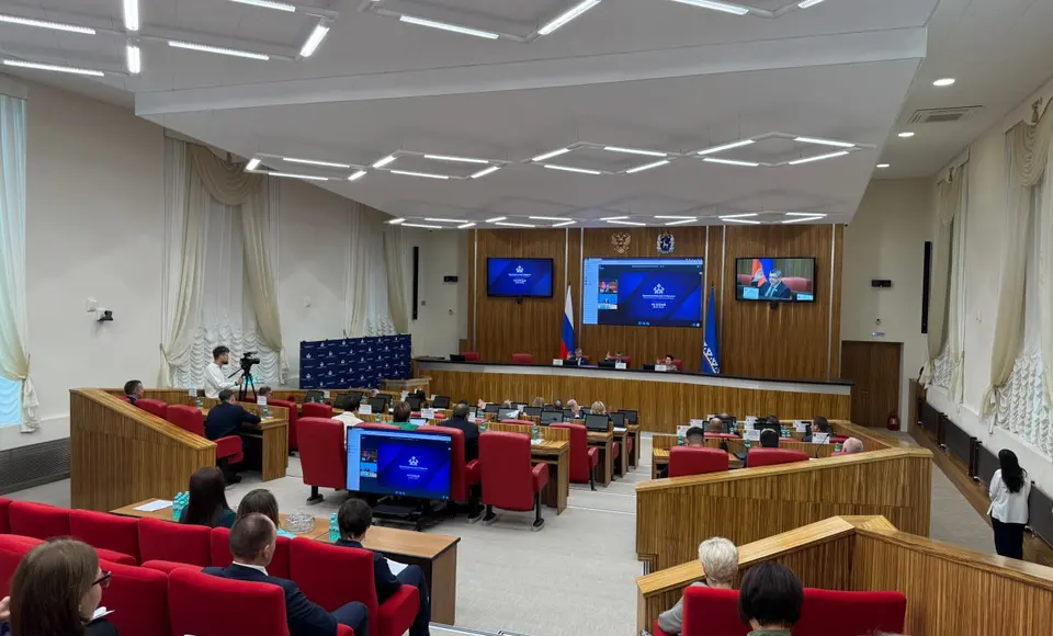 В Салехарде прошло первое заседание нового состава депутатов Законодательного Собрания Ямала
