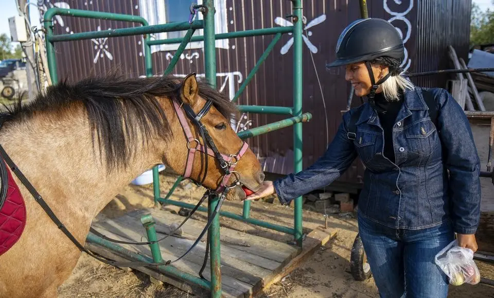 Для салехардцев и гостей окружной столицы запустили прогулочные конные маршруты