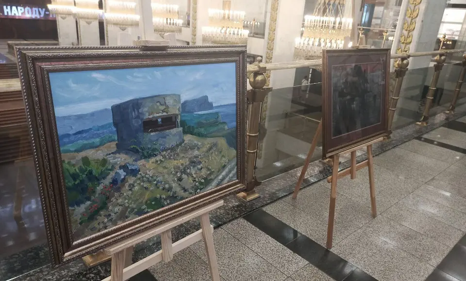 Ямальские художники пополнили Музей Победы картинами о героизме защитников