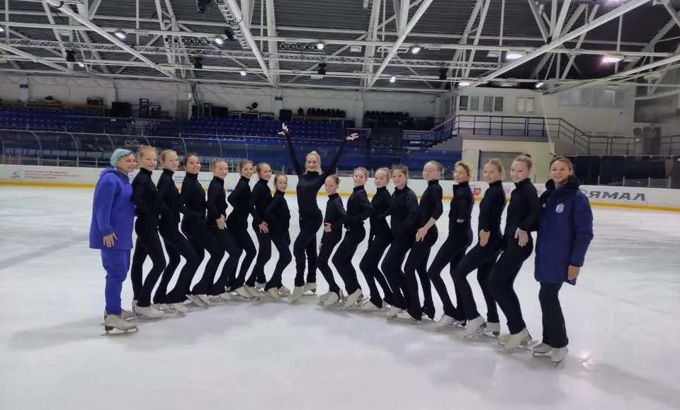 Салехардские фигуристы учатся у лучших