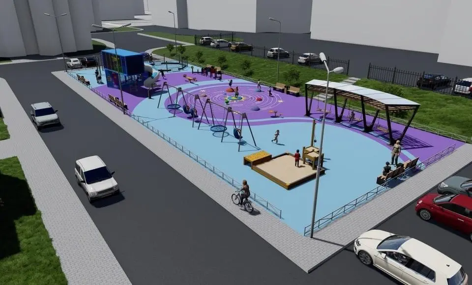 На Ямале запланировано обновление более 50 детских площадок в 2024 году