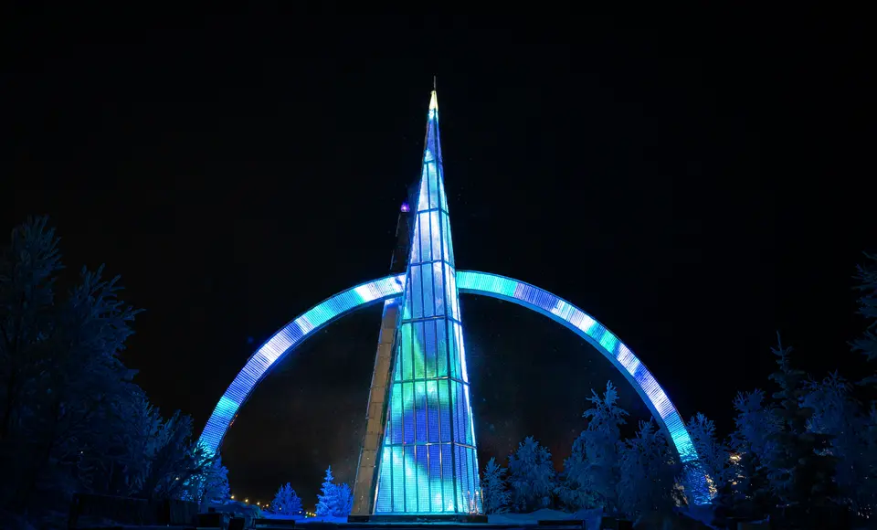 Салехард, город юбиляр, самый яркий, теплый и уютный