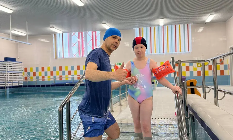 Центр "Доверие" открыл новый современный бассейн для аквареабилитации детей с особенностями здоровья