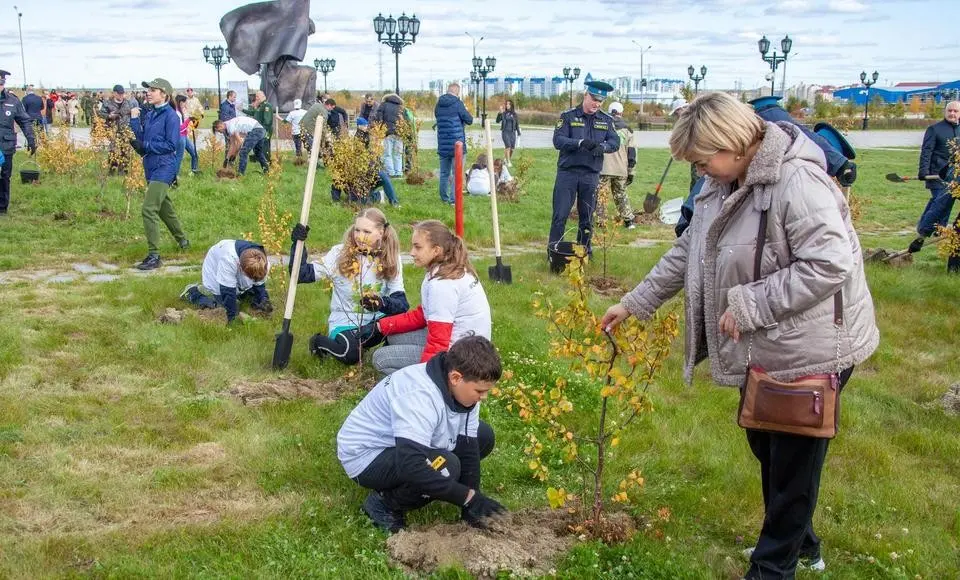 В Салехарде около 2 000 новых деревьев и кустарников украсят город