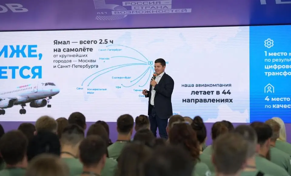 Дмитрий Артюхов представил опыт региона по работе с кадрами на «Территории смыслов»