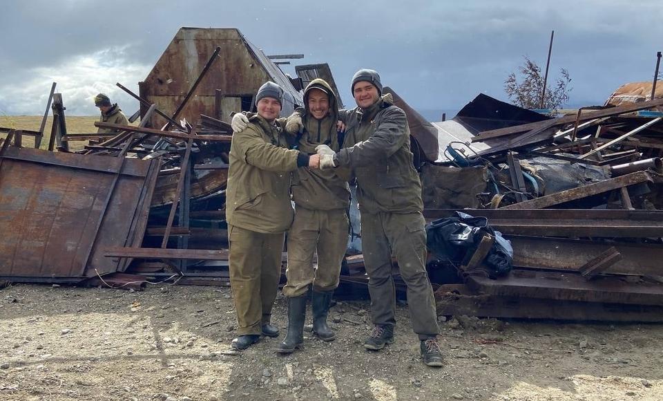 Волонтеры Арктики собрали 55 тонн металлолома в Полярном