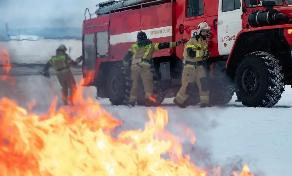 В Салехарде оперативные службы отработали оказание помощи при ДТП