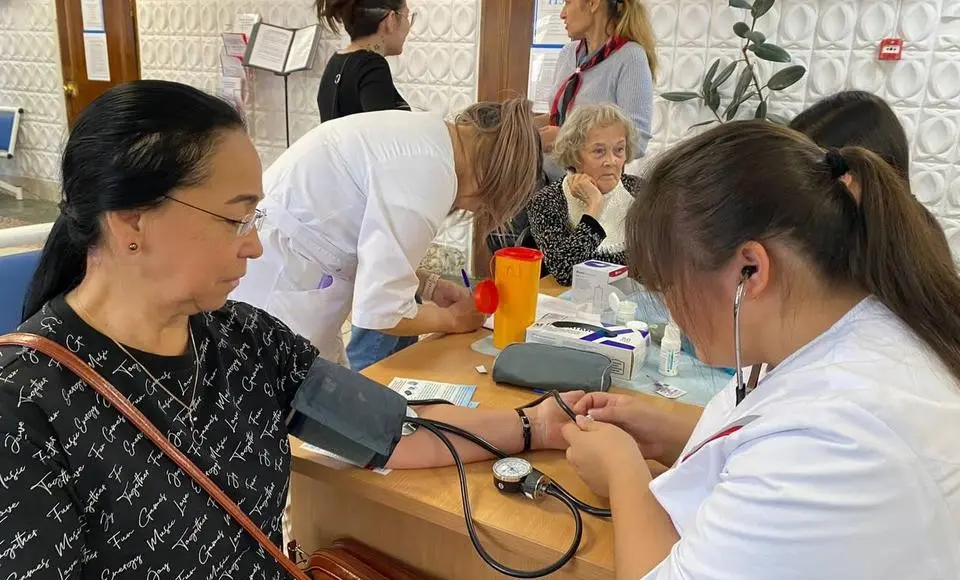 «Островок здоровья» традиционно развернулся в салехардской поликлинике