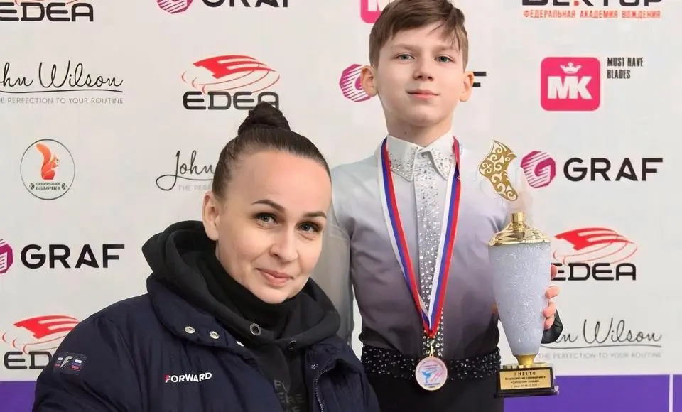Салехардский фигурист стал лидером Всероссийского турнира