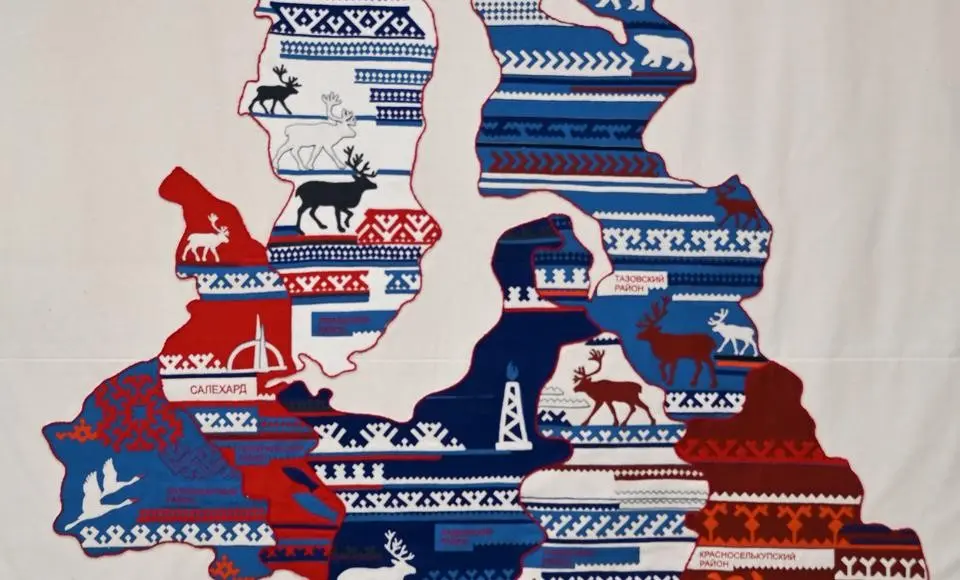 Мастер Окружного дома ремесел Евгения Маклакова представит карту Ямала на Всероссийском фестивале «Вышитая Россия»