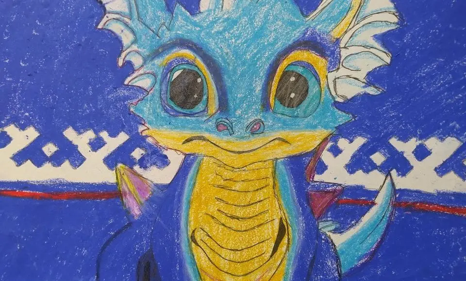 Ямальский дракончик Иван