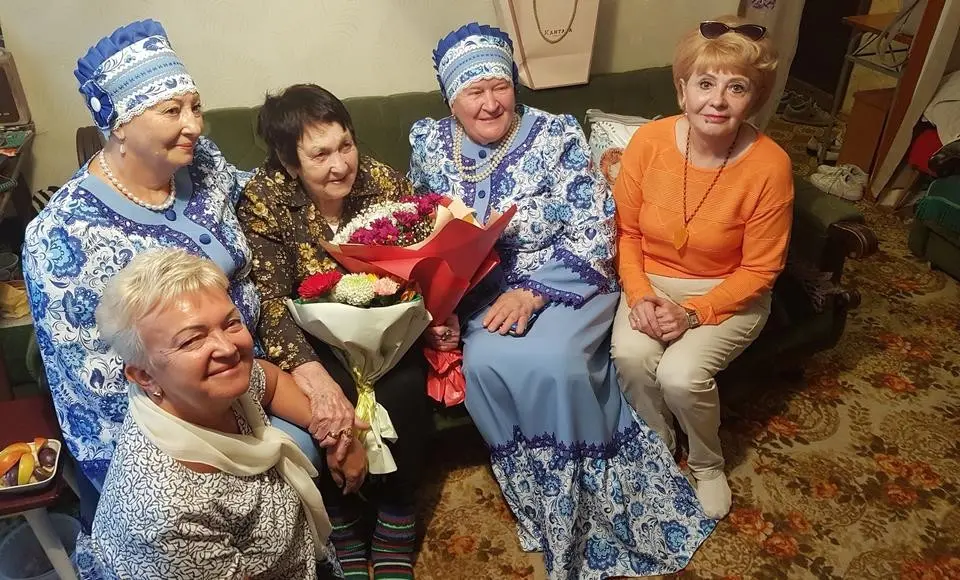 Ветеран салехардского землячества «Полярный круг» Мария Брауэр отметила свой 100-летний юбилей