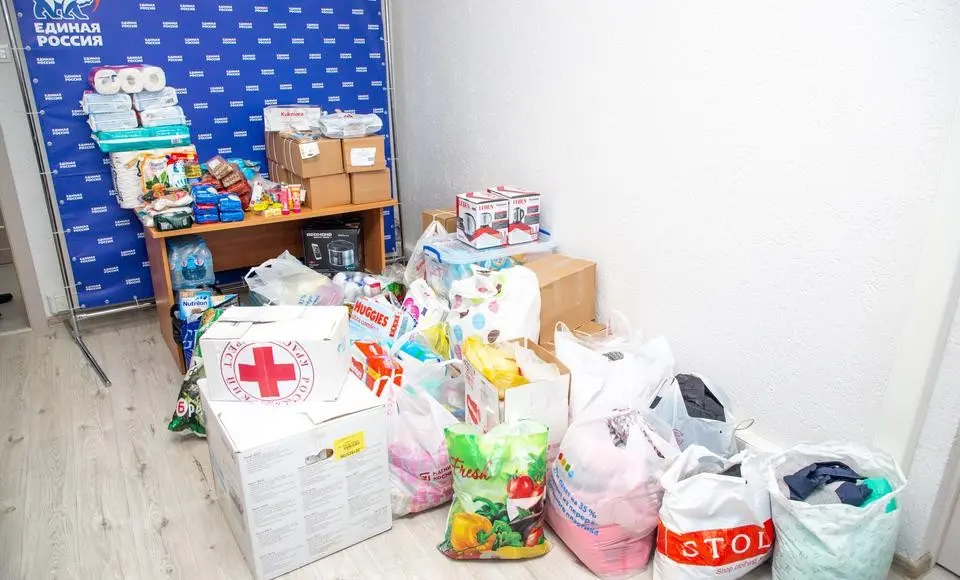 Сегодня из Салехарда отправится первый гуманитарный груз для жителей Донбасса