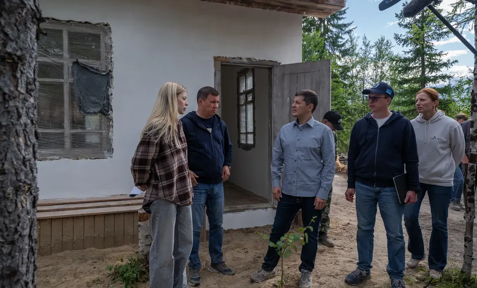 Первая остановка в Честном маршруте Дмитрия Артюхова – будущий музей лагерного пункта «Глухариный»