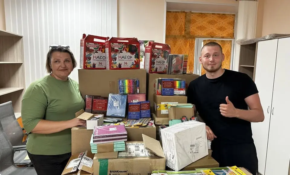 Ямальский гуманитарный груз прибыл в Волновахский район