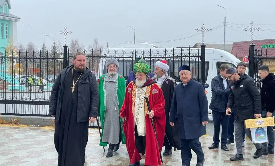 В Салехард с рабочим визитом прибыл Верховный муфтий