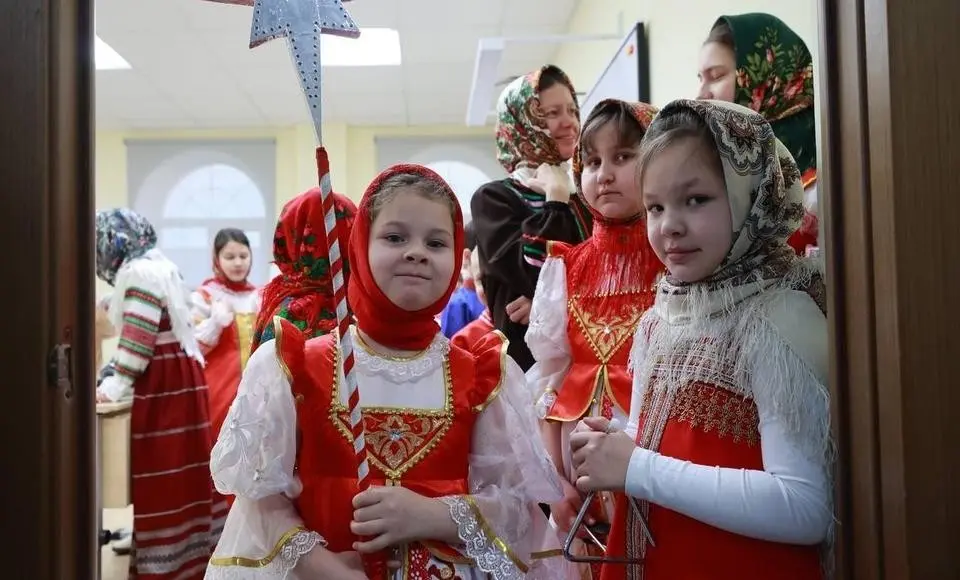 В Рождество с добрым сердцем Салехардские школьники возрождают народные традиции