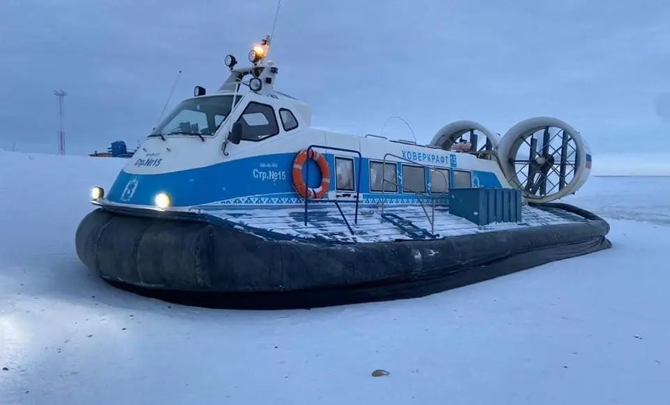 5 ноября между Салехардом и Лабытнанги выйдут суда на воздушной подушке