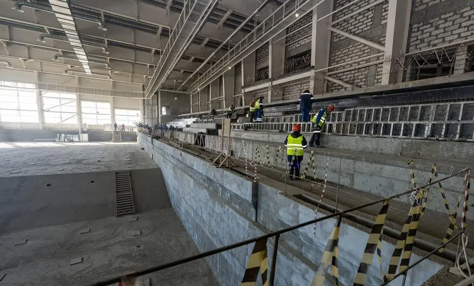«Ямал-Арена» в Салехарде готова более чем наполовину