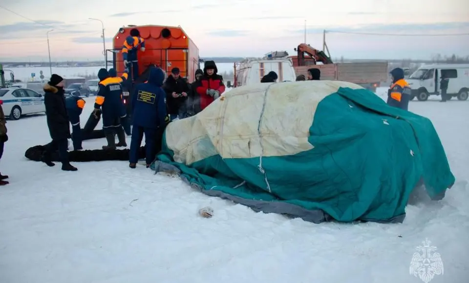 Ликвидация заторов и последствий ДТП: учения прошли на дороге Салехард - Лабытнанги