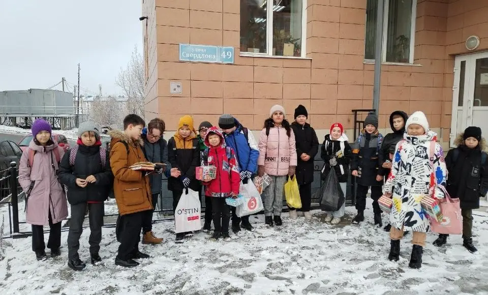 Ученики 5 «Б» класса первой школы сдали 44 кг макулатуры