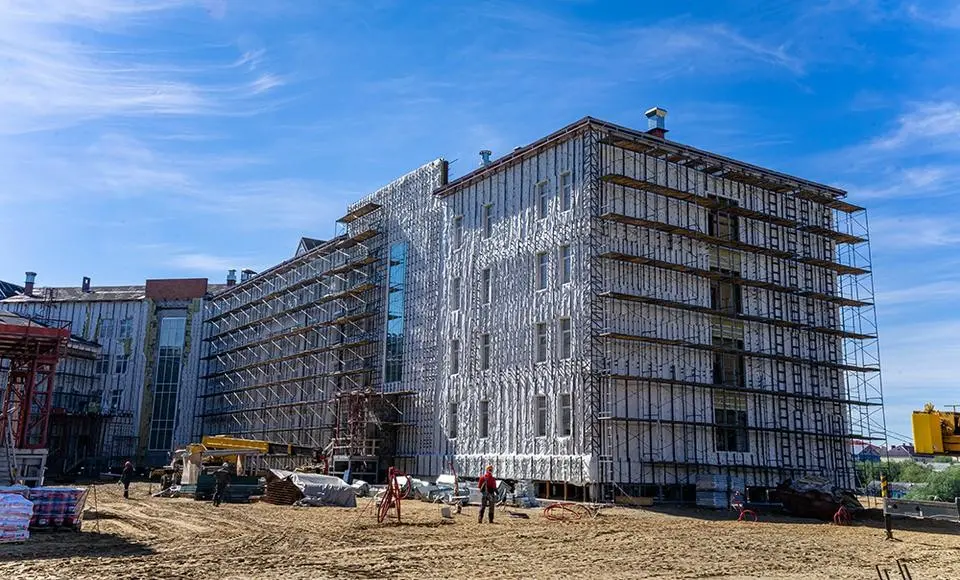 В микрорайоне Обдорский скоро новоселья