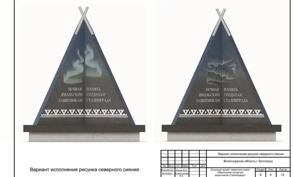 На Мамаевом кургане появится памятник ямальским героям ВОВ