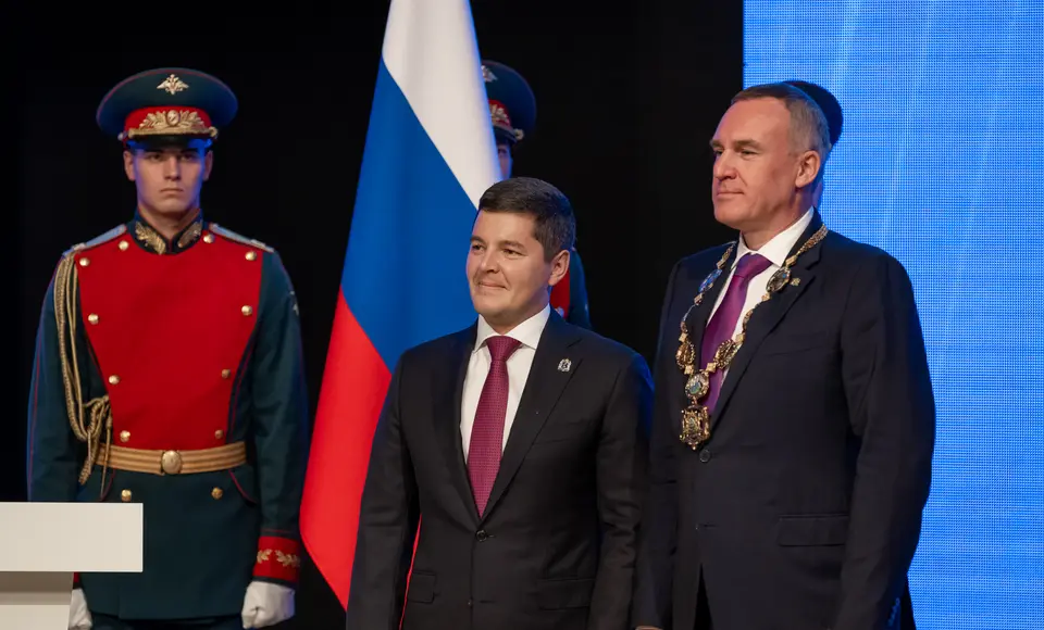 Дмитрий Артюхов поздравил Руслана Кухарука со вступлением в должность губернатора ХМАО-Югры