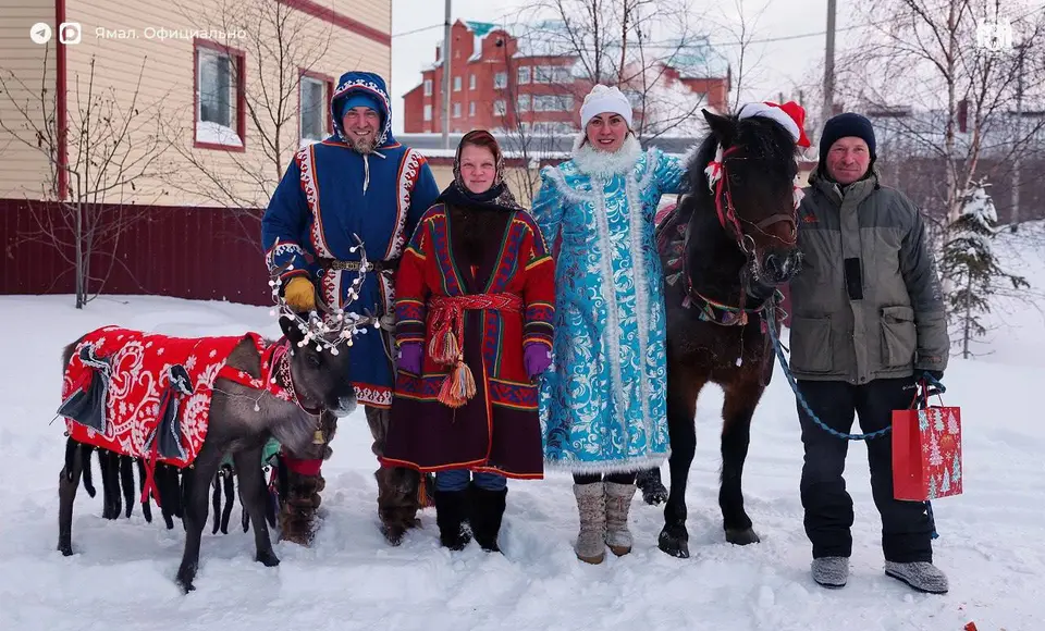 Новогодний визит