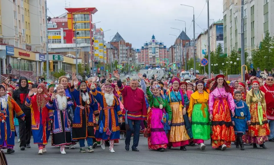 Народы поют и идут дружно. «Душа тундры». Вспоминаем, как это было