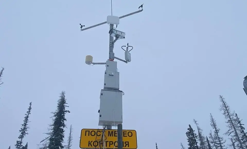 На дороге Салехард-Надым устанавливают метеостанцию