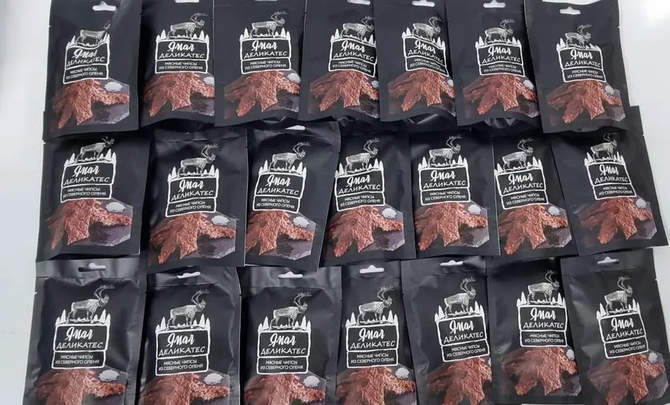 Чипсы из оленины салехардского производства теперь на прилавках магазинов «Сделано на Ямале»