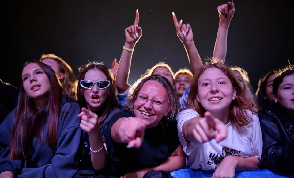 Праздник под студенческий гимн